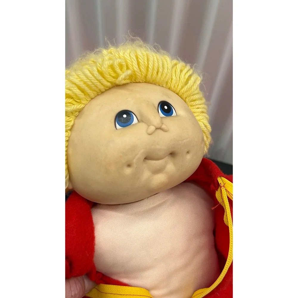 Vintage 1984 Martha Nelson Thomas‎ Original Doll Baby Blonde Blue Eyes Clothes